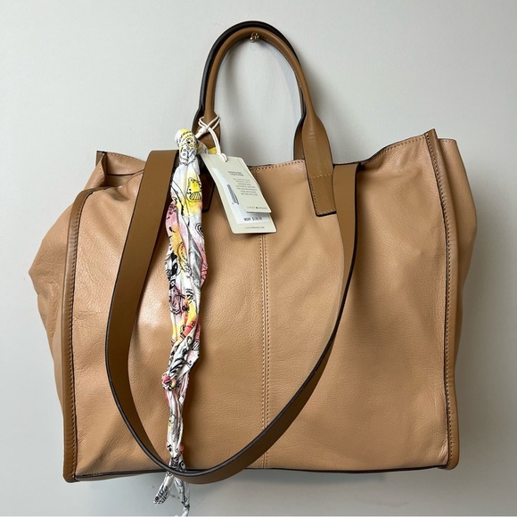 Lucky Brand Dina Leather Tote Bag - Picture 11 of 12